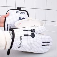 Kitchen Gloves Insulation Cute Pattern Pad Cooking Microwave Gloves Baking BBQ Oven Potholders Oven Mitts Potholder Pad NEW