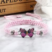 Adjustable String Rope Braided for Pink Pendant Jewelry Gifts