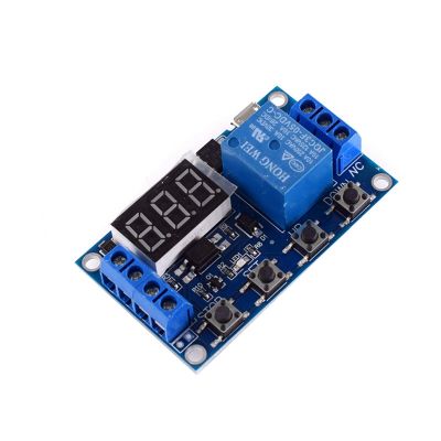 1 Pcs Relay Module DC 6-30V Support Micro-USB 5V LED Display Automation Cycle Delay Timer Control Off Switch 6V 9V 12V 24V