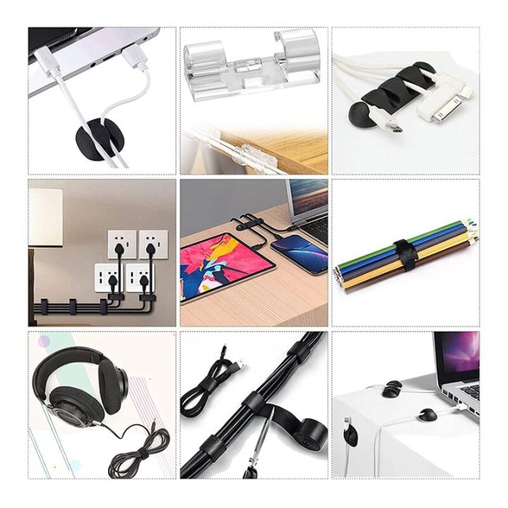 152-pcs-cable-management-cord-organizer-kit-include-self-adhesive-cable-organizer-clips-cable-sleeves-management-clips