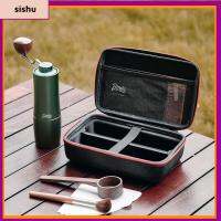 SISHU ฝาครอบป้องกันเครื่องบดกาแฟ ถุงเก็บเครื่องบดด้วยมือ เคสสำหรับเก็บของ ถุงกาแฟ กิจกรรมกลางแจ้งกลางแจ้ง กระเป๋าด้านนอกเครื่องบดกาแฟ ที่เก็บเครื่องบดกาแฟ