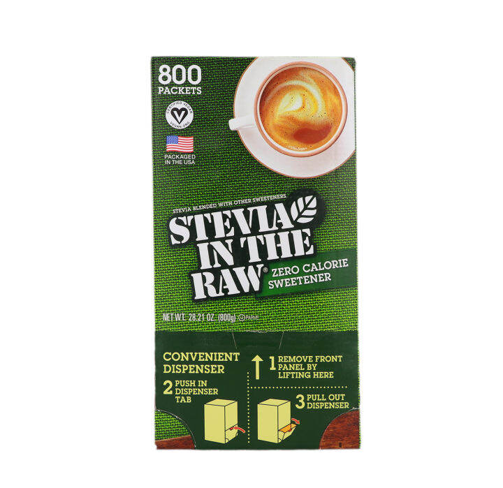 Stevia In The Raw Zero Calorie Sweetener 800 packets Lazada PH