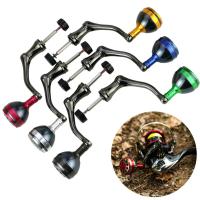 ZZOOI Fishing Reel Handle Multi-color Rust-proof Metal Reel Replacement Handle Rocker Arm Grip For 1000-7000