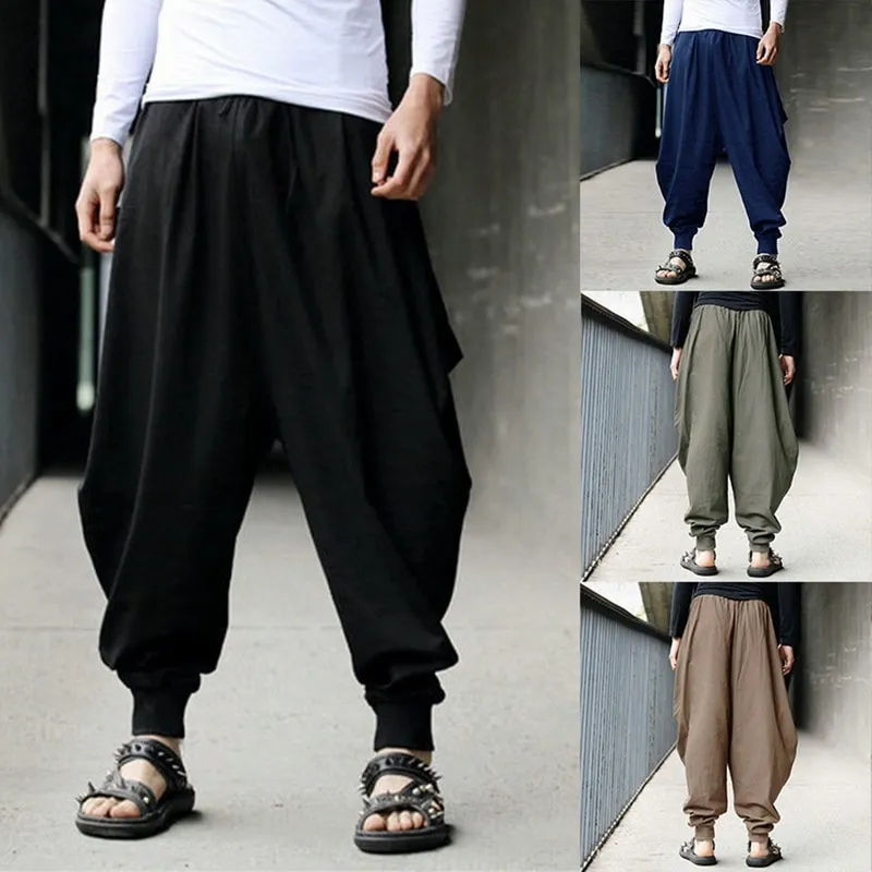 Gelyu Harem Pants: Fashionable and Comfortable Cotton and Hemp Pants –  Kyoto Soul