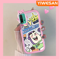 YIWESAN เคสสำหรับ Xiaomi Redmi 9T Redmi 9เคสซิลิโคนนิ่มน่ารักบัซไลท์เยียร์ปกป้องเลนส์หลายสีเคสมือถือกันกระแทกและป้องกันรอยขีดข่วน