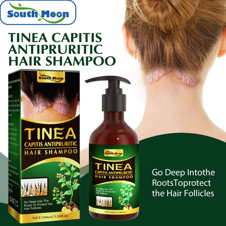 South Moon Tinea Capitis Antipruritic Hair Shampoo Treatment Of Scalp Pruritus And Exfoliation