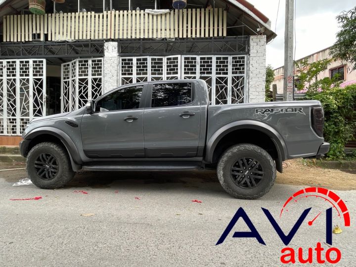 กาบข้างตัวรถ-ชุด-8-ชิ้น-ford-ranger-2012-2021-สำหรับรถ-4-ประตู-ดำด้าน-body-cladding-artimo