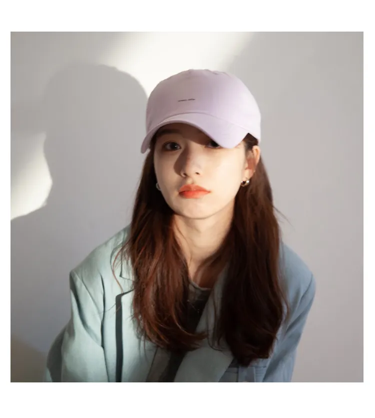 Internet Celebrity Ins Fashion Baseball Cap Women 'S Korean Style Spring  And Summer All-Match Soft Top Sun-Poof Peaked Cap