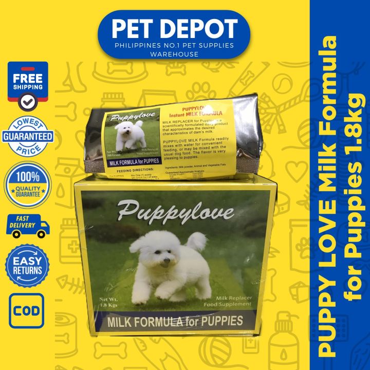 PUPPY LOVE Milk Formula for Puppies 1.8kg Lazada PH