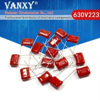 10PCS 630V223J 22NF Pitch 10MM 223 630V 0.022uF CBB Polypropylene film capacitor