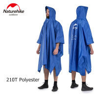 Naturehike Rain Jacket 3 in 1 Multifunction Hiking Rain Poncho Rainwear Rain Clothes Raincoat Bike Lightweight Waterproof Coat