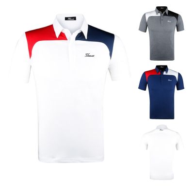 Le Coq Scotty Cameron1 SOUTHCAPE XXIO PING1 Callaway1 Honma☈♂✇  Golf mens top lapel polo shirt casual short-sleeved T-shirt golf sportswear jersey