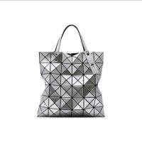 Issey Miyake Bag new 6 six-grid womens bag rhombic frosted hand-held shoulder shopping bag