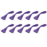 Paracord 550 Falling Cord 7 Core for Groin Iwano Silk Purple 50 English Scale