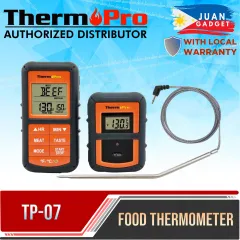  ThermoPro TP07 Wireless Meat Thermometer for Cooking, Digital  Grill Thermometer with Temperature Probe, Smart LCD Screen BBQ Thermometer  for Grilling, Oven Safe Food Smoker Thermometer for Kitchen: Home & Kitchen