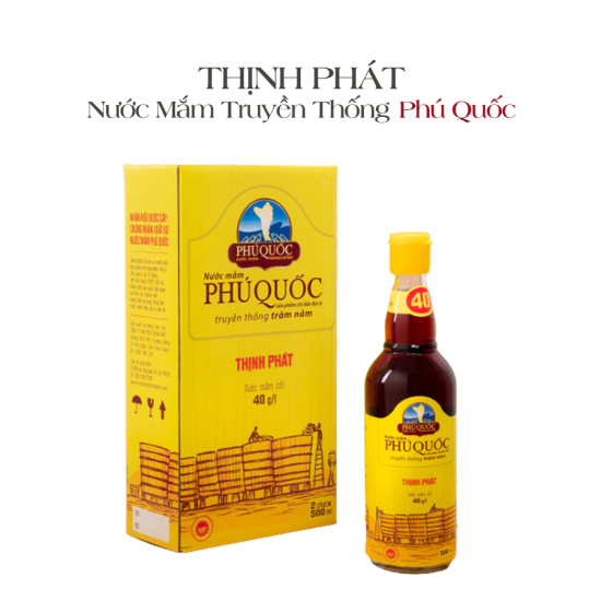 Set hộp 2 chai hồng ngọc 500ml 40 độ đạm nước mắm truyền thống phú quốc - ảnh sản phẩm 3