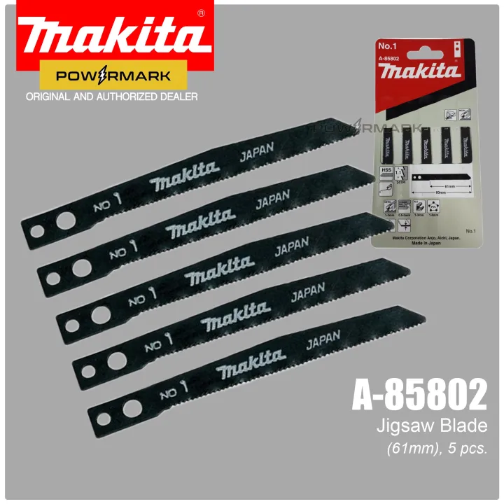 MAKITA A85802 Jig Saw Blade for Metal, Aluminum, PVC, and Stainless