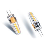 [HOT QQZIWWUJJWG 104] 10ชิ้นมินิ G4หลอดไฟ LED โคมไฟ AC DC12V AC220V LED ซิลิโคนแสง360องศามุมคานคริสตัลโคมระย้าแทนที่หลอดฮาโลเจน