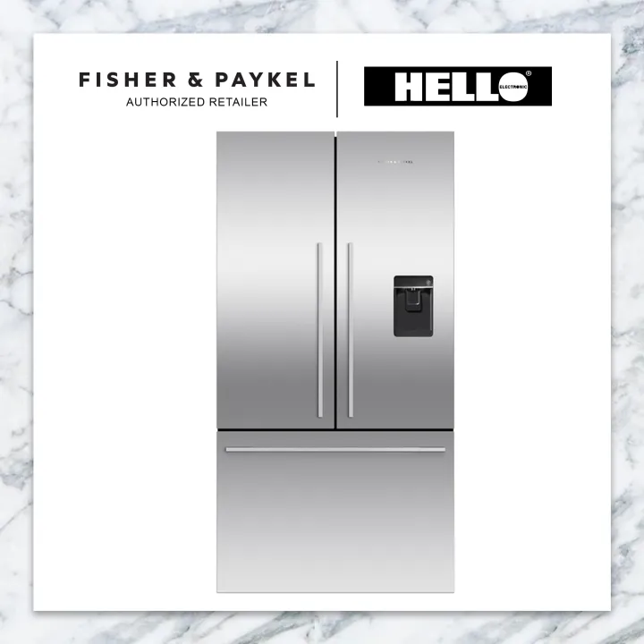 Fisher Paykel French Door Refrigerator RF610ADUSX Lazada