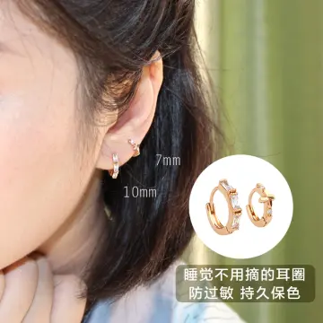 Fashion earrings for short on sale hair