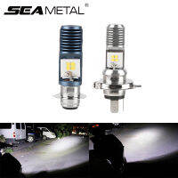 SEAMETAL ไฟหน้ารถมอเตอร์ไซค์​ H4 P15D 9V-85V แบบหลอดไฟหน้า LED สำหรับรถมอเตอร์ไซค์