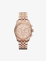 Michael Kors นาฬิกาข้อมือผู้หญิง Lexington Chronograph Rose Gold Dial Rose Gold  รุ่น MK5569 ของแท้ 100% มีการรับประกัน 2 ปี คืนสินค้าภายใน 15 วัน | Ralunar