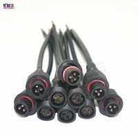 5 10 pairs 3 Pin connector Male to Female Waterproof Cable IP68 with 20cm pigtail wire for led modules ws2811 2812b led strip