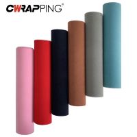 【cw】 Vinyl Wrap Film Suede Fabric Car Sticker Decoration Decal SUV Tape Accessories