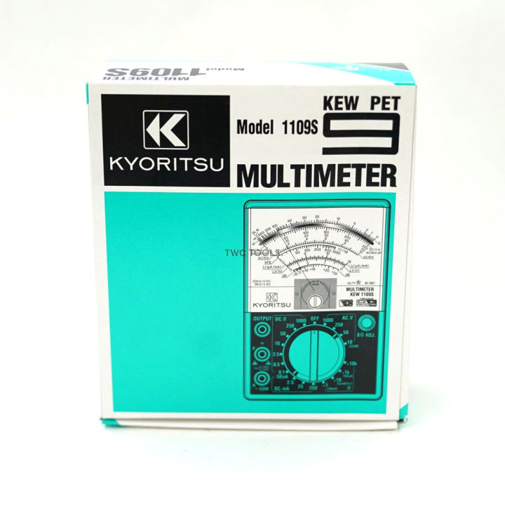 kyoritsu-มัลติมิเตอร์-รุ่น-kew-1109s-analog-multimeter-โอห์มมิเตอร์-โอห์มเข็ม