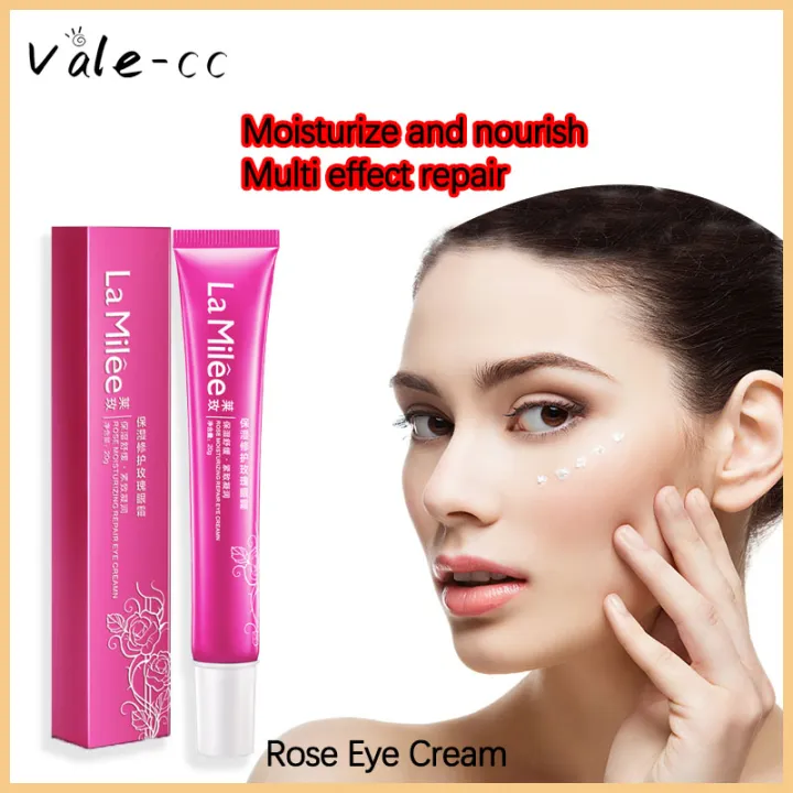 Rose Eye Cream Remove Dark Circles Lighten Fine Lines Crow'S Feet