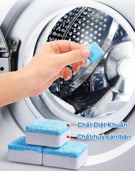 Bộ 12 viên tẩy khử mùi lồng máy giặt siêu sạch - ảnh sản phẩm 7