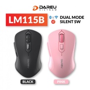 Chuột không dây Bluetooth 5.0 Dareu LM115B + Wireless 2.4GHz