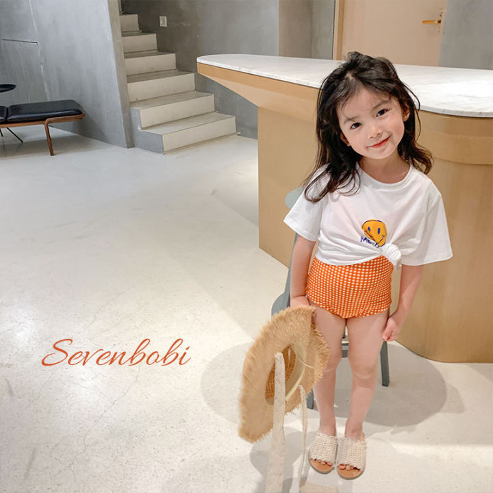 dm-2023-ครอบครัวใหม่เสื้อยืดแขนสั้นสามแม่และลูกสาวเกาหลีเวอร์ชั่นสบาย-ๆ-เสื้อยืดด้านบน