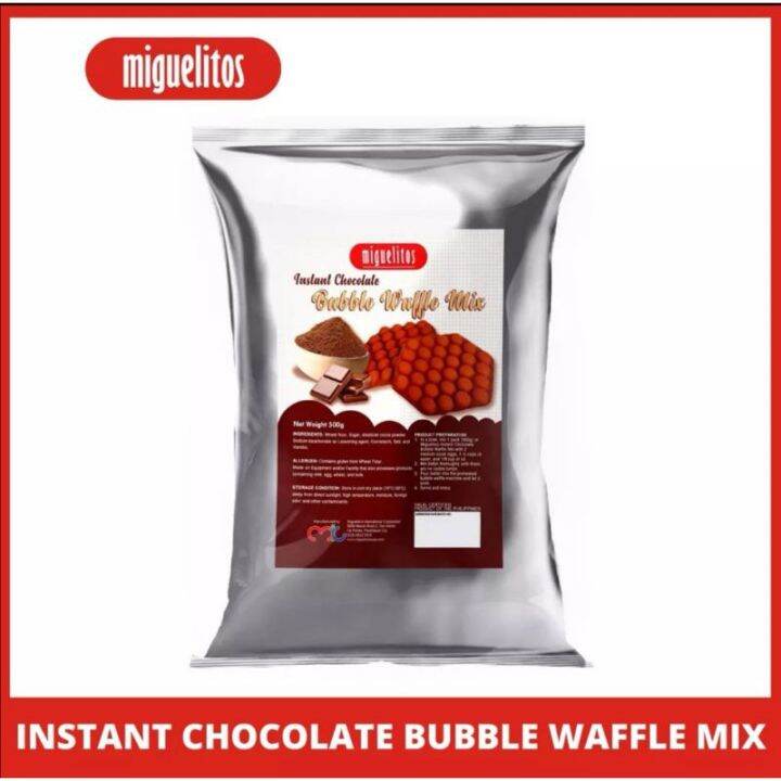 CHOCOLATE BUBBLE WAFFLE MIX (500 GRAMS) Lazada PH