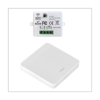 1Set Wireless Remote Controller Switches No Battery Required Self-Powered Light Switch 85-240V Wall Switch 433Mhz