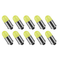 10ชิ้น BA9S LED T4W H6W T11 363รอบ3D ซัง Led หลอดไฟภายในรถป้ายทะเบียนแสงเครื่องหมายอ่านประตูอัตโนมัติโคมไฟ DC 12โวลต์สีขาว