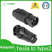 EV อะแดปเตอร์32A เทสลาเพื่อพิมพ์2 IEC 62196เสียบ EV อะแดปเตอร์,รถยนต์ไฟฟ้ายานพาหนะชาร์จชาร์จเชื่อมต่อ