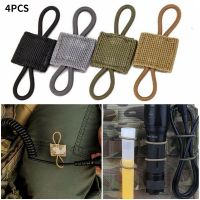 4pcs Antenna Binding Buckle Outdoor Tactical Molle System Accessories Fixed