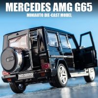 1:32 Mercedes-Benz G65 Alloy Car Model Diecast Toy Off-Road Vehicles Car Acousto-optic With To Open The Door Children Gift