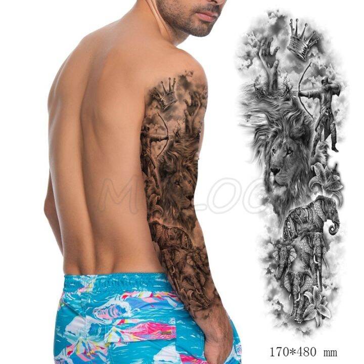 hot-dt-temporary-sticker-arm-large-tatoo-stickers-flash-fake-tattoos-for-men