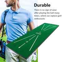 【YF】 Golf Training Mat Portable Swing Detection Tracker Batting Trace Hitting Driving Range Practice Fixed Rug Pad Gym Backyard