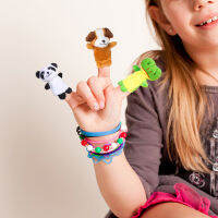 Creamnin 10pcs iment finger puppets soft plush finger props อุปกรณ์ประกอบฉากสำหรับการเล่นโรงเรียนอนุบาล