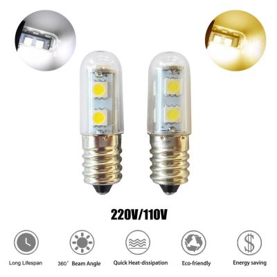 E14 LED Bulb 1.5W SMD5050 Energy-saving Led Light Bulb for Sewing Machine Fefrigerator 110V 220V