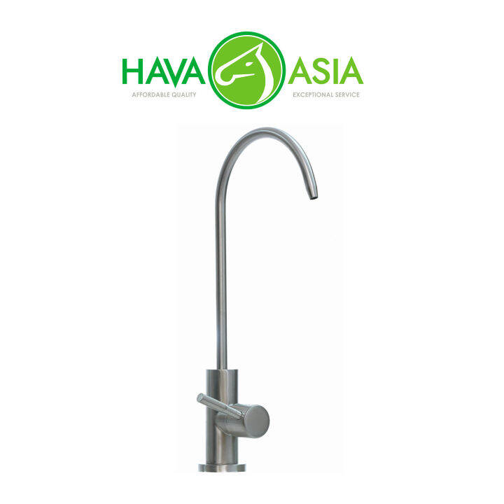HavaAsia Heavy Duty Stainless Steel 304 Gooseneck Kitchen Faucet Matte