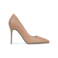 SHU CELEB HEELS 4" IN MILAN MATTE VERY NUDE รองเท้าส้นสูง