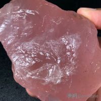 RO678 โรสควอตซ์ ( Rose Quartz ) ตรงปก ของแท้ หินธรรมชาติ หินสี พลอยดิบ หินแร่ quartz  หินมงคล หินนำโชค หินเสริมดวง