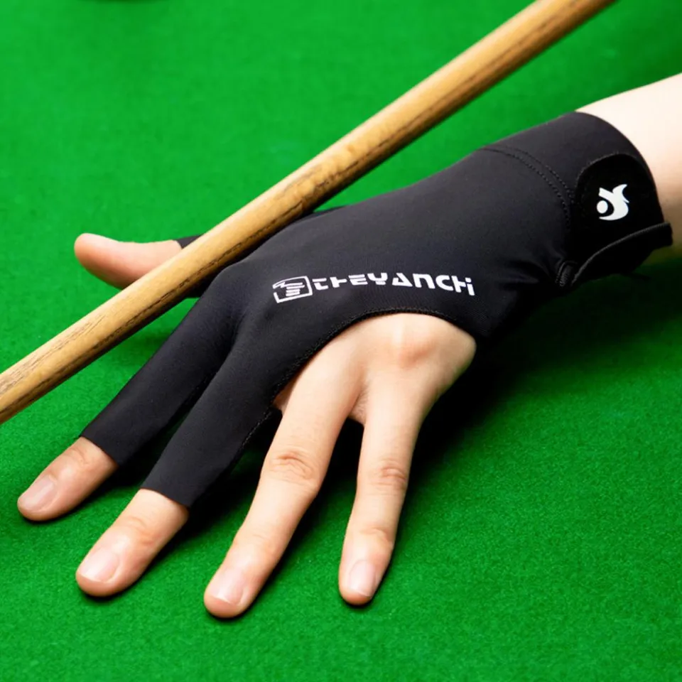 Billiard Gloves Left Hand 3 Finger Glove High Elasticity Snooker