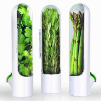 Herb Saver Premium Herb Storage Container Keeps Greens Vegetables Fresh Premium Herb Keeper Clear Spice Fridge Preserver Storage