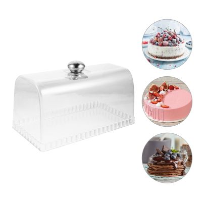 Cover Cake Dome Dessert Clear Display Stand Lid Bread Plate Plastic Cloche Serving Tray Box Pastry Cheese Covers Dish Platter