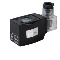 CKD Coil Outdoor Waterproof Solenoid Valve Water Valve Coil AB410ขดลวดพลาสติก220V 24V